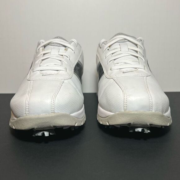 Womens VTG’ NIKE Sport Performance Floral Leather Golf Cleats / Size 7 Wide - Picture 2 of 9